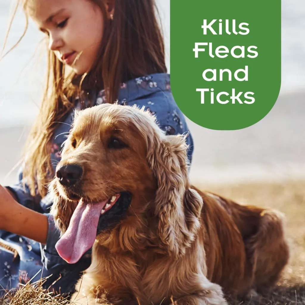 Sentry Flea & Tick Shampoo w/ Oatmeal for Dogs- Hawaiian Ginger Scent (18 oz)