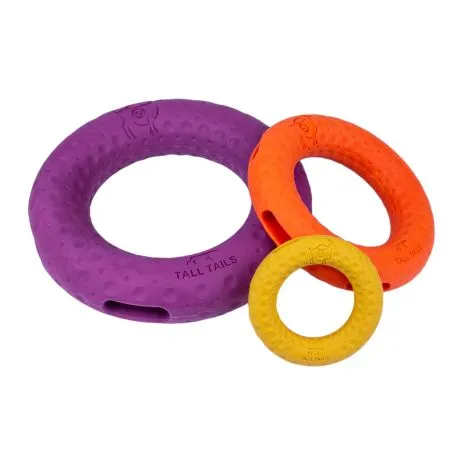 Tall Tails GOAT Sport Rings Durable Interactive Dog Toy