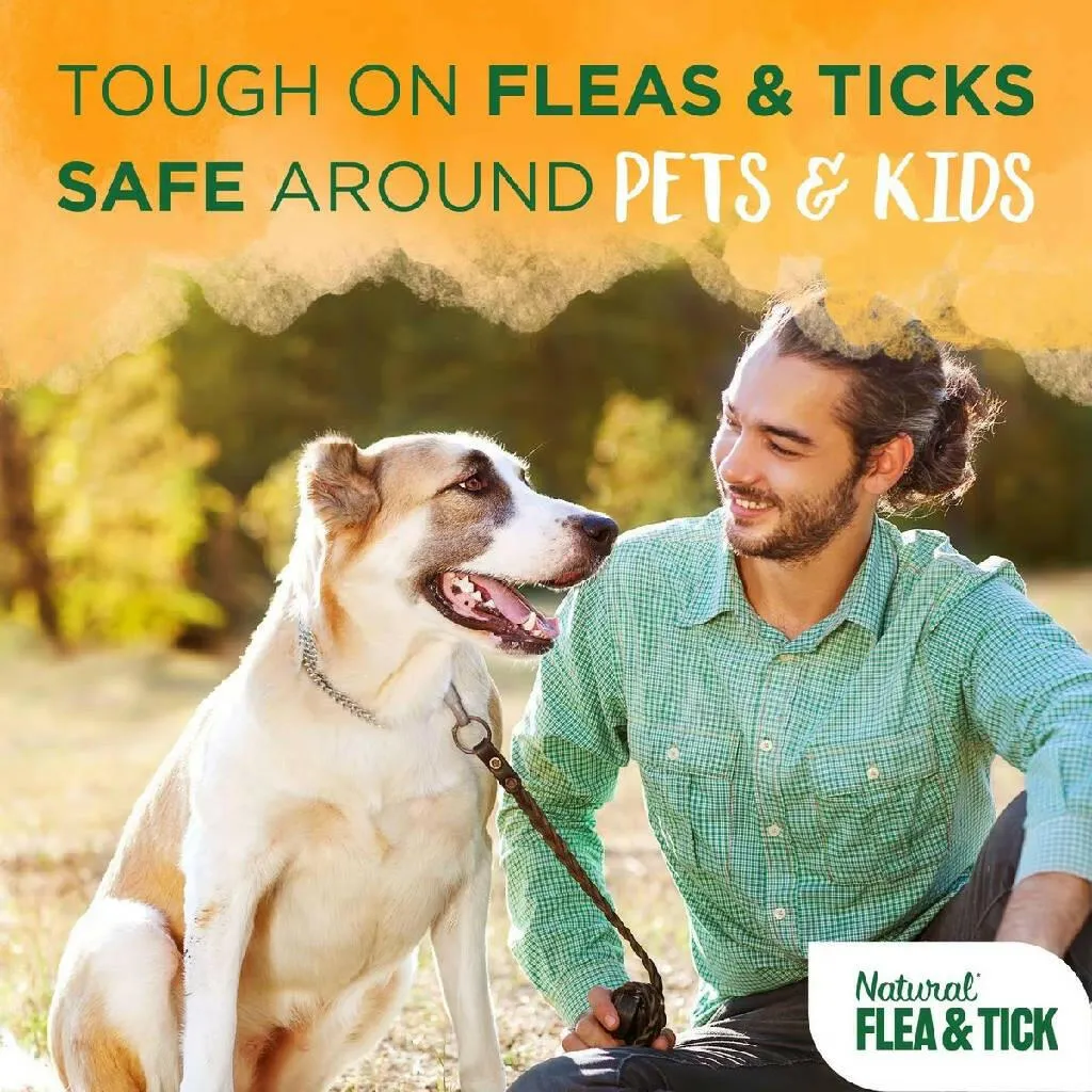 Tropiclean Natural Flea & Tick Shampoo Maximum Strength For Dogs