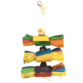 Tweeters Mahogany Pod Stacker Bird Toy