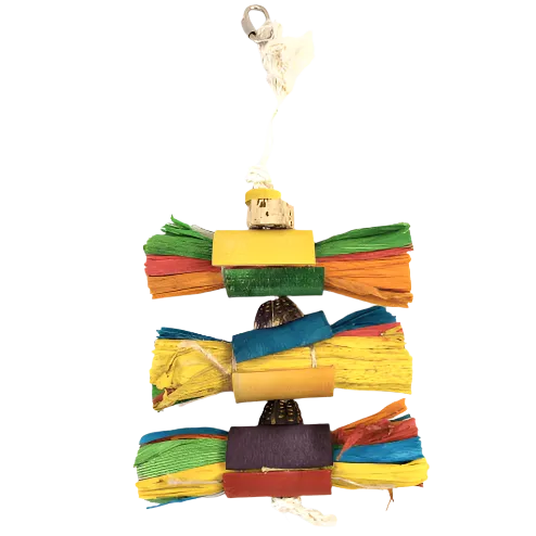 Tweeters Mahogany Pod Stacker Bird Toy