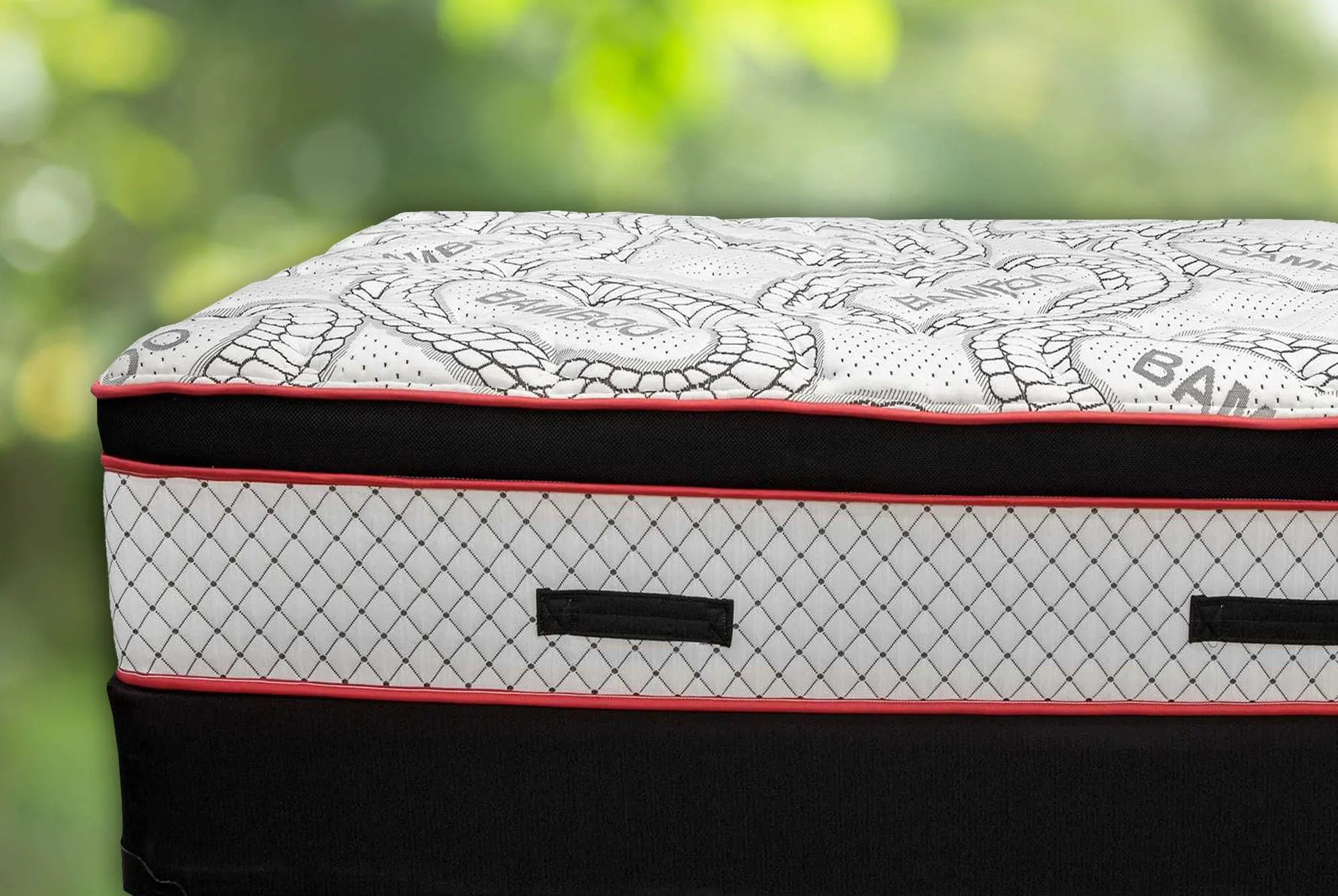 Twin Logan Suite Mattress - 14" Lavish Thick Latex Pillowtop Mattress