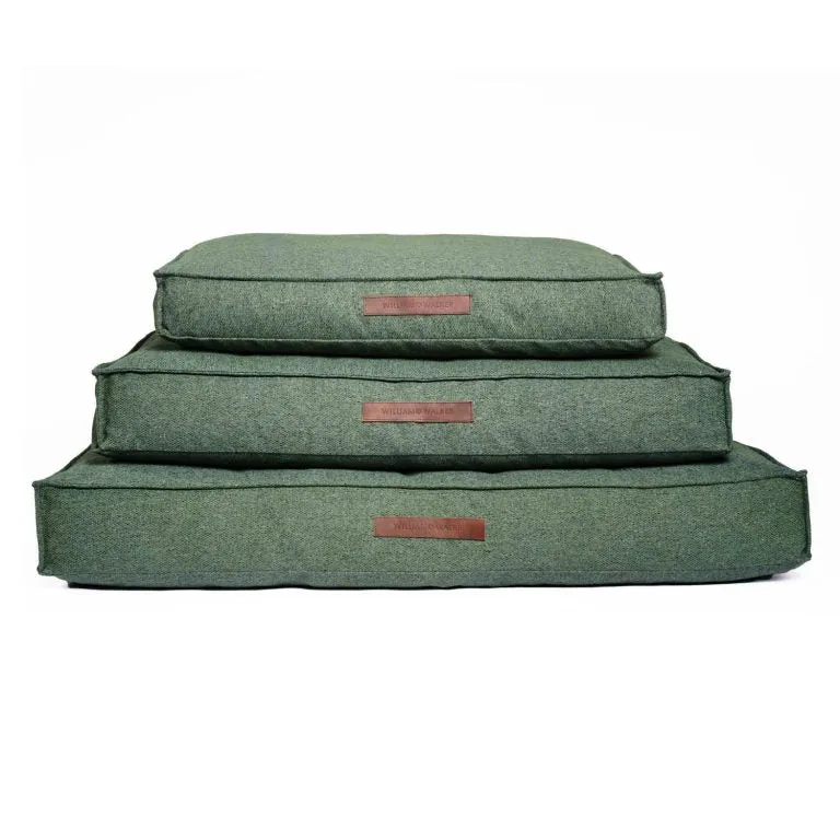 William Walker Chill Dog Cushion Dark Moss